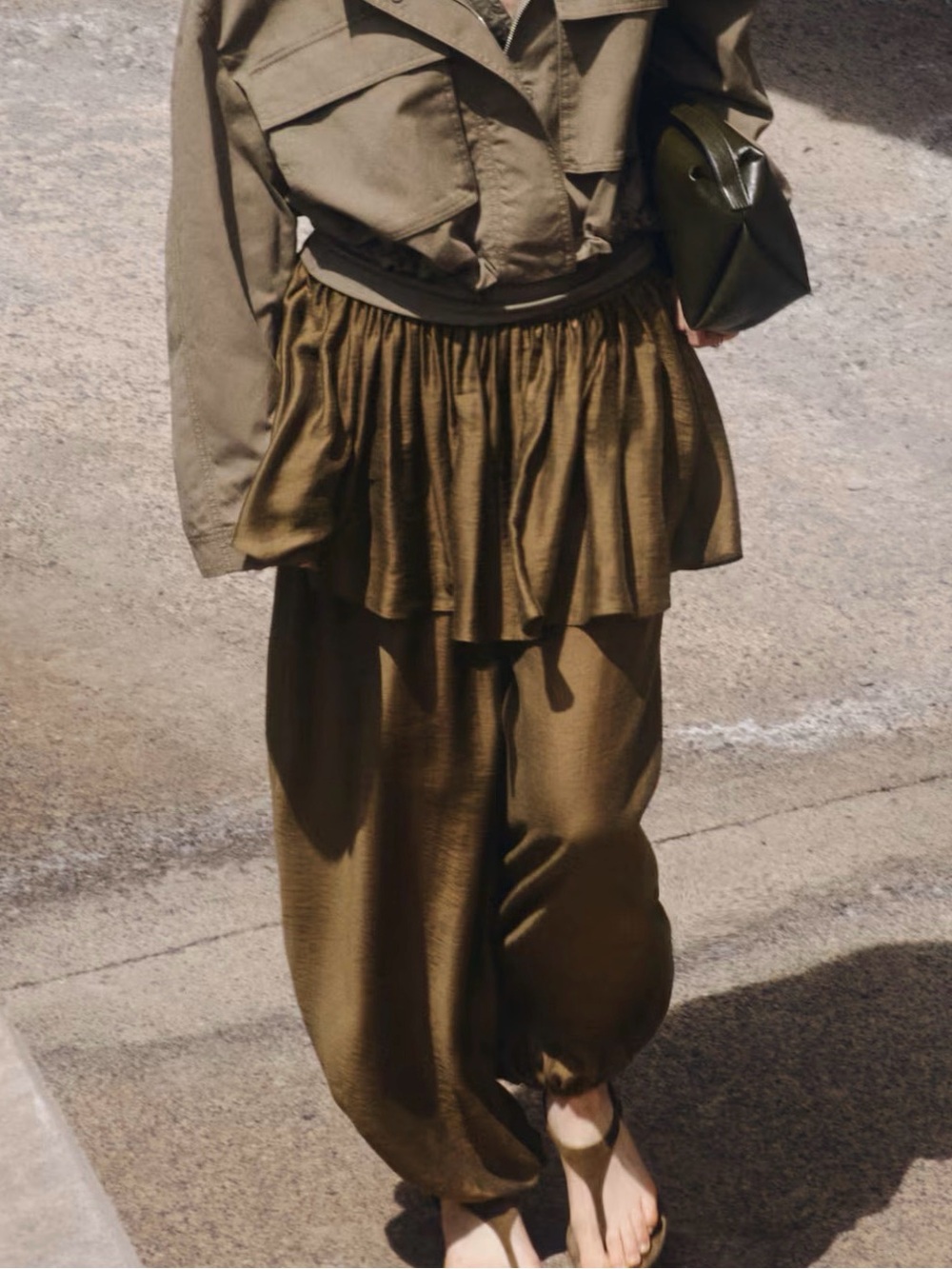 Hm ballon leg pants with layered skirt - Picture 2 of 3
